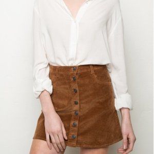 Brandy Melville Caramel Skirt